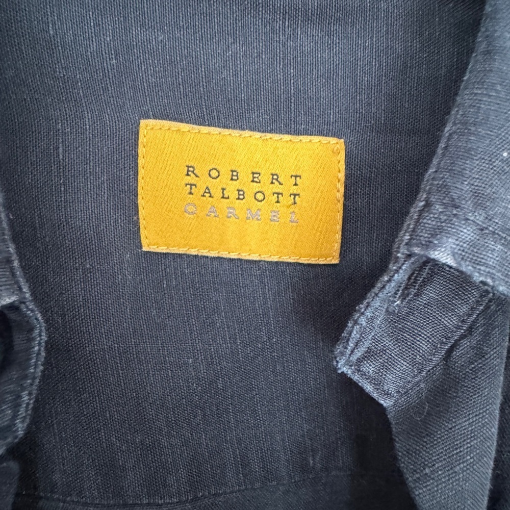 Robert Talbott Carmel Mens Gray Button Front Shir… - image 3